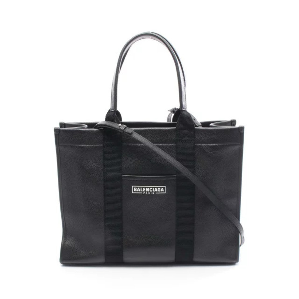 Balenciaga TOTE Leather Bag Black